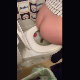 A woman takes a shit and a piss while sitting on a toilet. Visible poop action from behind her ass. Plopping and pissing is clearly heard. She wipes her ass and shows us her dirty TP. Presented in 720P vertical HD format. Over a minute.